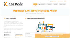 Desktop Screenshot of klarcode.com